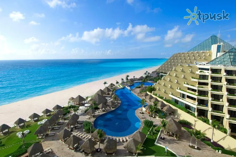 Фото отеля Paradisus Cancun 5* Канкун Мексика экстерьер и бассейны