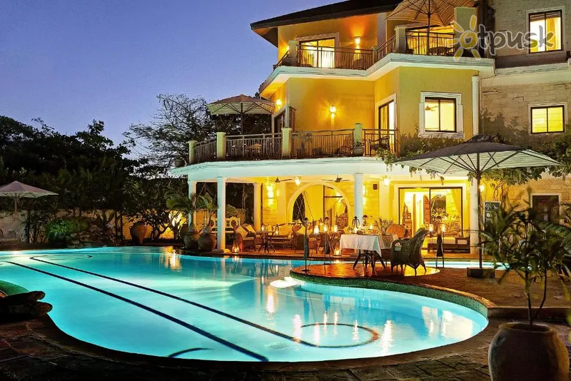 Фото отеля Elewana Afrochic Diani 5* Mombasa Kenija ārpuse un baseini