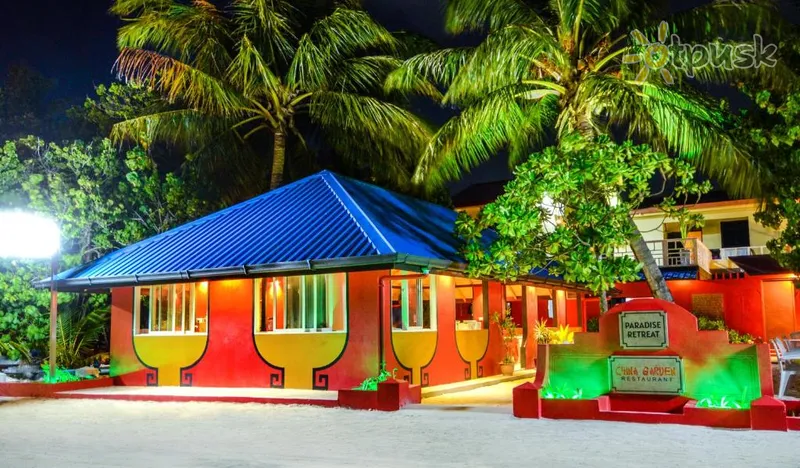 Фото отеля Paradise Retreat 3* Pietų Malės atolas Maldyvai išorė ir baseinai