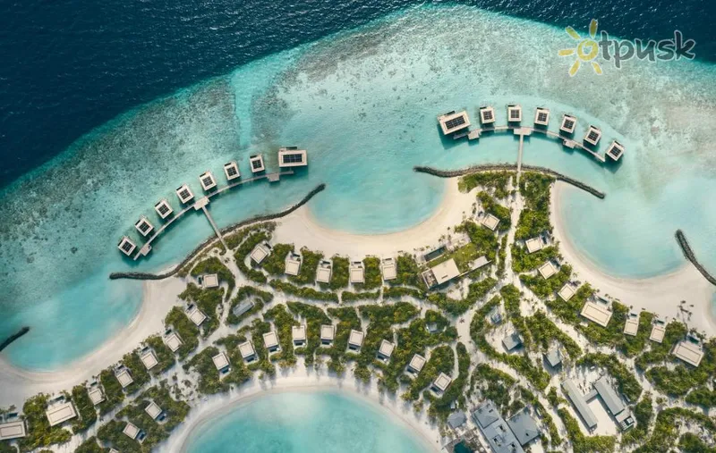 Фото отеля Patina Maldives Fari Islands 5* Šiaurės Malės atolas Maldyvai išorė ir baseinai