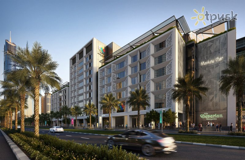 Фото отеля 25hours Dubai One Central 5* Dubajus JAE išorė ir baseinai