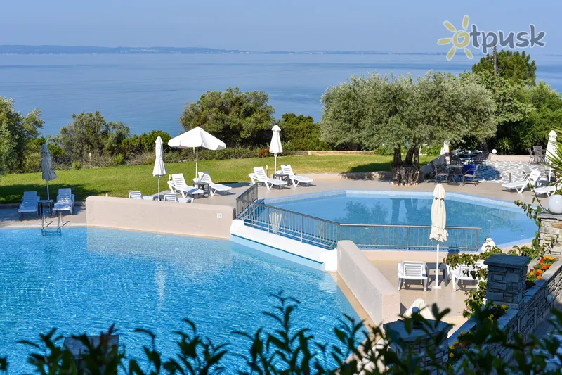 Фото отеля Acrotel Elea Beach 4* Halkidiki — Sitonija Grieķija ārpuse un baseini