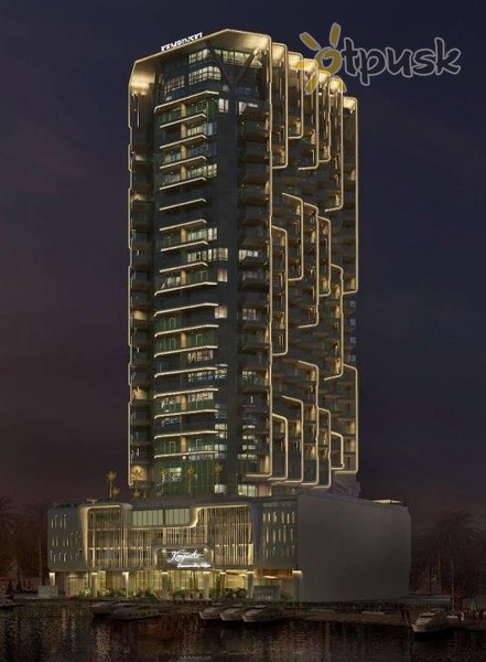 Фото отеля Hyde Hotel Dubai 5* Дубай ОАЭ экстерьер и бассейны