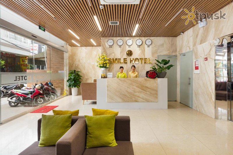 Фото отеля Smile Hotel 4* Нячанг Вьетнам лобби и интерьер