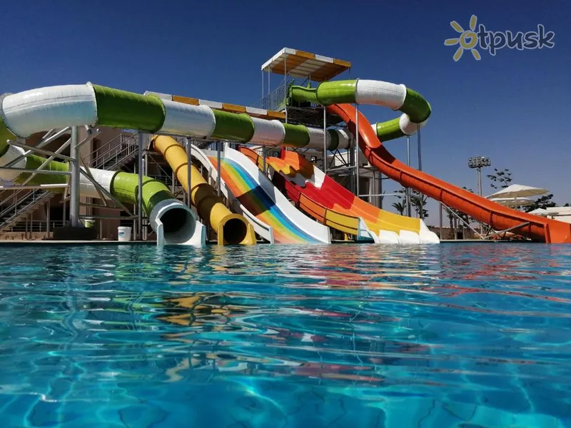 Фото отеля New Eagles Aqua Park Resort 4* Hurgada Ēģipte akvaparks, slidkalniņi