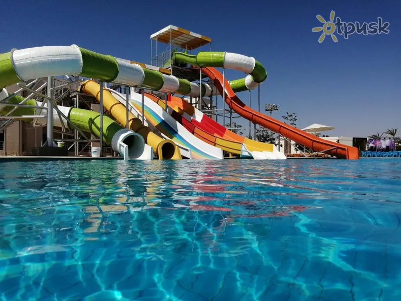 Фото отеля New Eagles Aqua Park Resort 4* Хургада Єгипет аквапарк, гірки