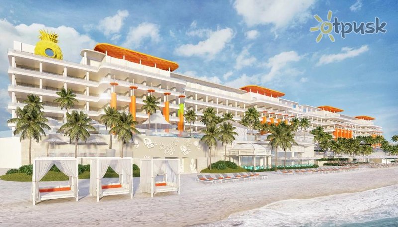 Фото отеля Nickelodeon Hotels & Resorts Riviera Maya 5* Ривьера Майя Мексика пляж