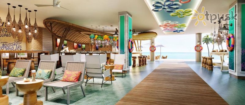 Фото отеля Nickelodeon Hotels & Resorts Riviera Maya 5* Ривьера Майя Мексика бары и рестораны