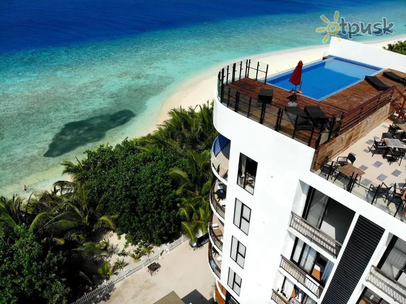Фото отеля The Ranthari Hotel & Spa 4* Ari (Alifu) atolas Maldyvai išorė ir baseinai