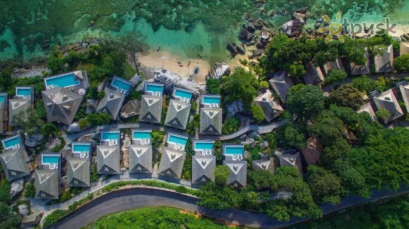Фото отеля Hilton Seychelles Northolme Resort & Spa 5* par. Mahe Seišelu salas ārpuse un baseini