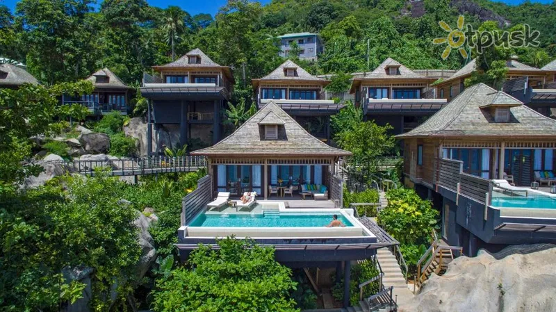 Фото отеля Hilton Seychelles Northolme Resort & Spa 5* о. Маэ Сейшельские о-ва экстерьер и бассейны