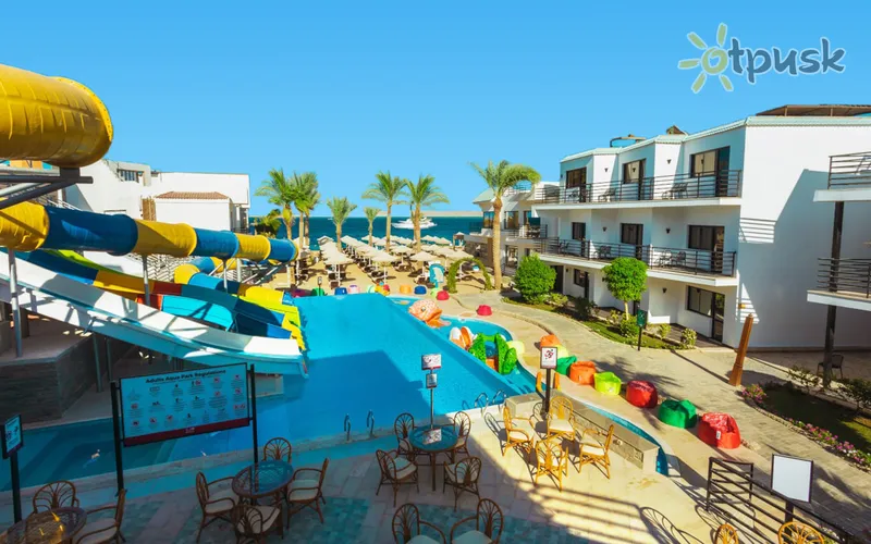 Фото отеля La Rosa Waves Resort 4* Хургада Єгипет аквапарк, гірки