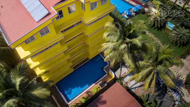 Фото отеля Sairaj Beach Resort 4* Šiaurės Goa Indija išorė ir baseinai