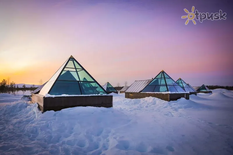 Фото отеля Aurora Pyramids 3* Levy Suomija išorė ir baseinai