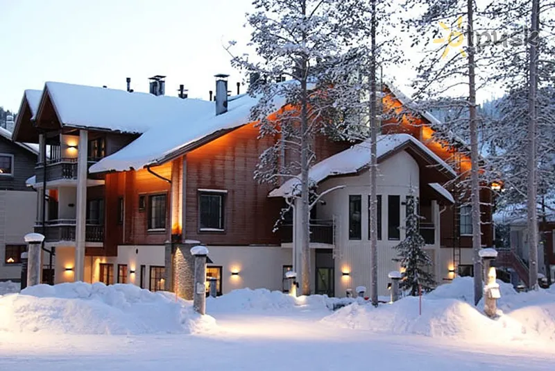 Фото отеля Lomatahdet Karhunvartija Cottage 4* Леві Фінляндія екстер'єр та басейни