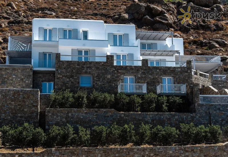 Фото отеля Mykonos Riviera 5* о. Миконос Греция экстерьер и бассейны