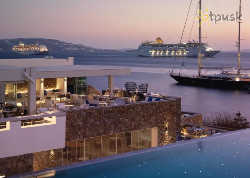 Фото отеля Mykonos Riviera 5* о. Міконос Греція екстер'єр та басейни