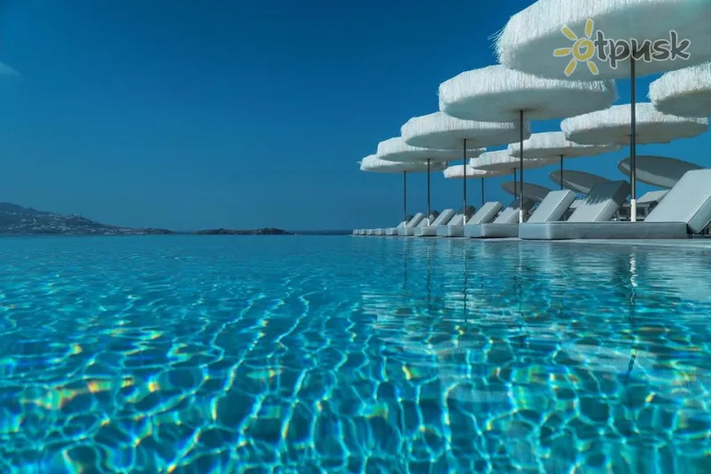 Фото отеля Mykonos Riviera 5* par. Mykonos Grieķija ārpuse un baseini