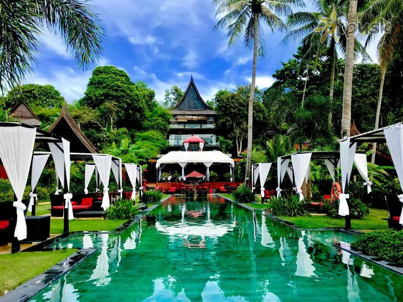 Фото отеля Kupu Kupu Phangan Beach Villas & Spa 4* apie. Phanganas Tailandas išorė ir baseinai