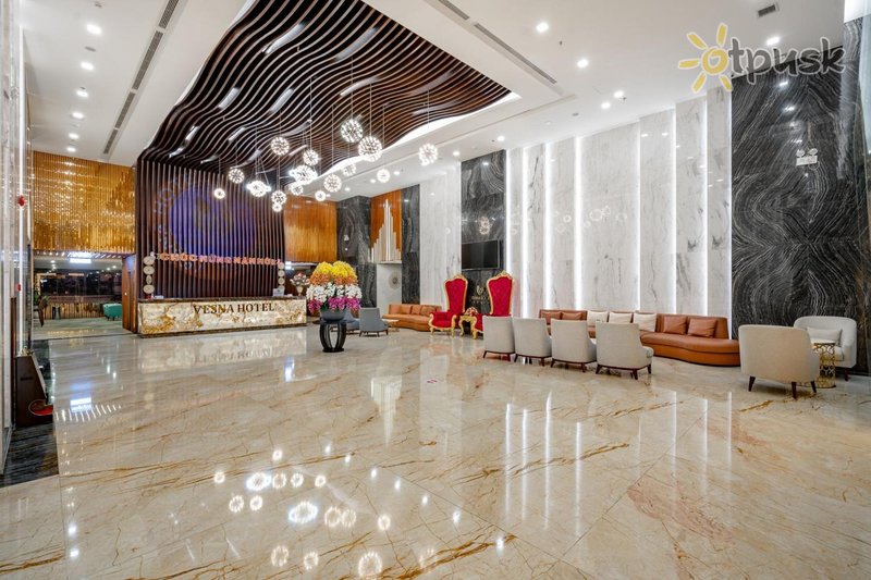 Фото отеля Vesna Hotel 4* Нячанг Вьетнам лобби и интерьер