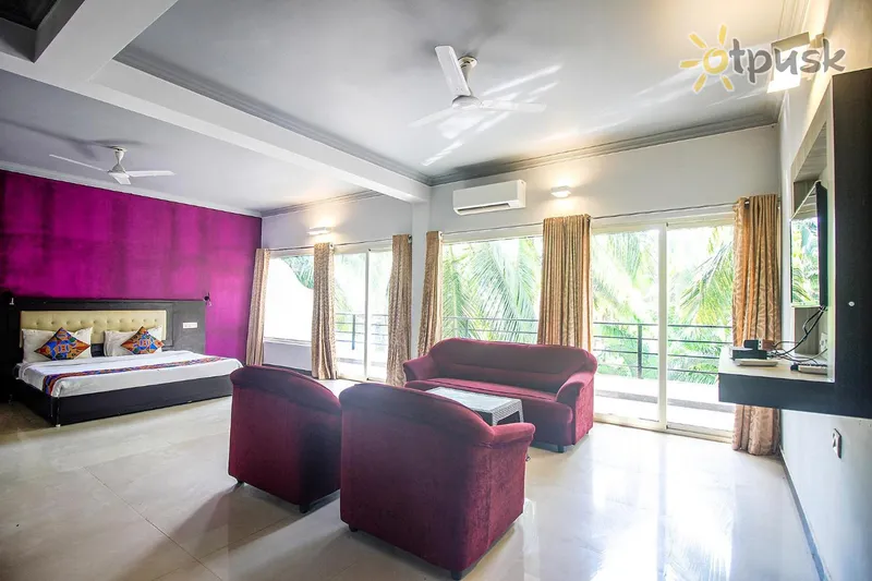 Фото отеля Morjim Grand Inn 3* Šiaurės Goa Indija kambariai