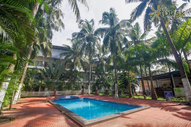 Фото отеля Morjim Grand Inn 3* Šiaurės Goa Indija išorė ir baseinai
