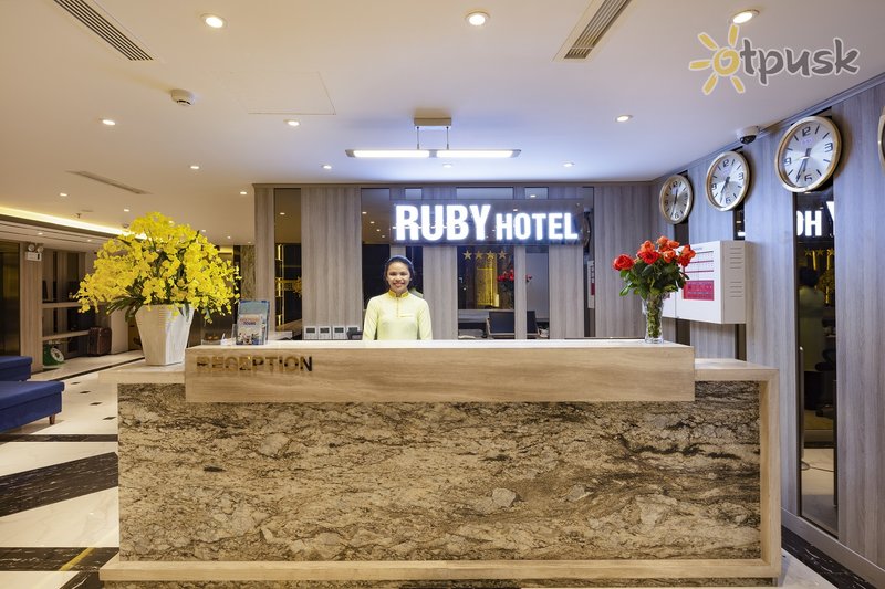 Фото отеля Ruby 3* Нячанг Вьетнам лобби и интерьер