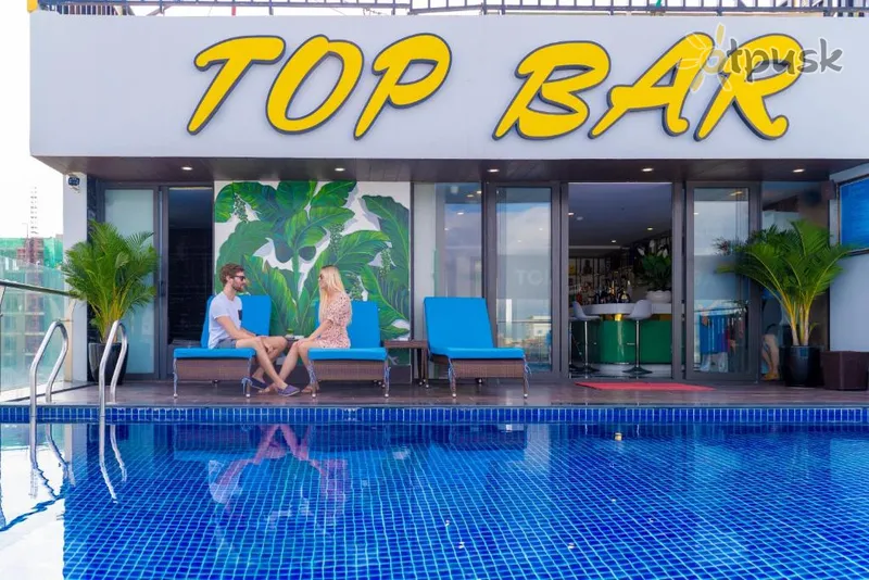 Фото отеля Pandora Hotel 3* Danangas Vietnamas išorė ir baseinai