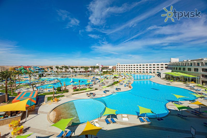 Фото отеля Titanic Resort & Aqua Park 4* Хургада Египет экстерьер и бассейны