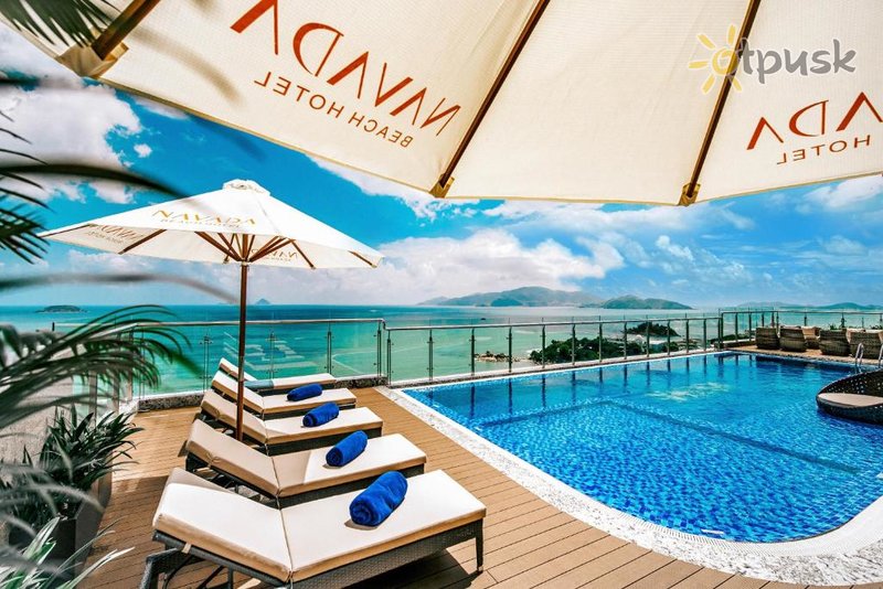Фото отеля Navada Beach Hotel 4* Нячанг Вьетнам экстерьер и бассейны