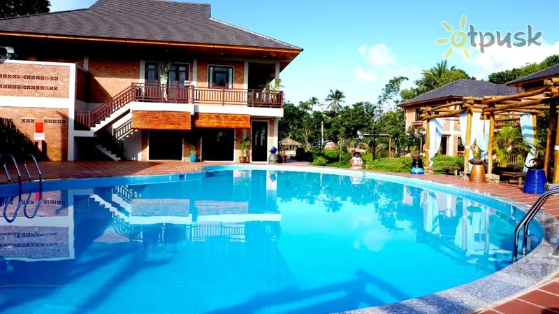 Фото отеля Vela Phu Quoc Resort 3* о. Фукуок Вьетнам экстерьер и бассейны