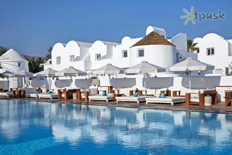 Фото отеля Nikki Beach Resort & Spa Santorini 5* par. Santorini Grieķija ārpuse un baseini