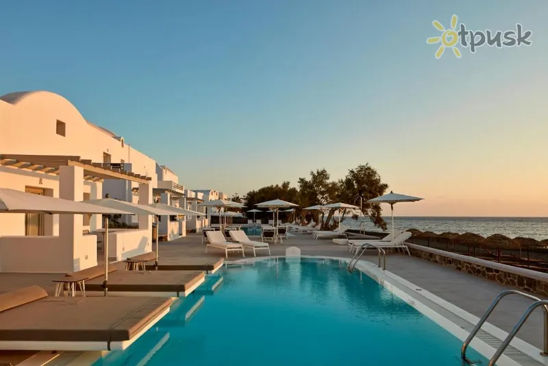 Фото отеля Costa Grand Resort & Spa 5* о. Санторини Греция экстерьер и бассейны