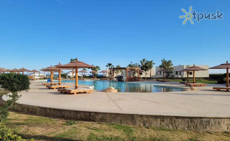 Фото отеля New Eagles Aqua Park Resort 4* Hurgada Egiptas išorė ir baseinai