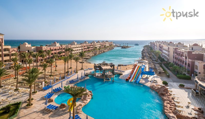 Фото отеля Sunny Days Resort Spa & Aqua Park 4* Хургада Египет экстерьер и бассейны