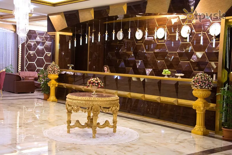 Фото отеля Gold Yildirim Hotel 4* Эрджиес Турция лобби и интерьер