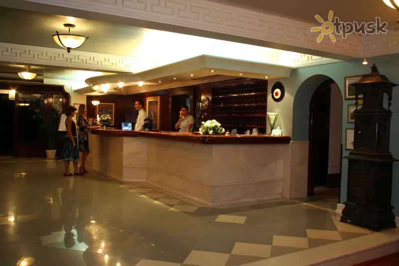 Фото отеля Kismet Hotel Kusadasi 4* Кушадасы Турция лобби и интерьер