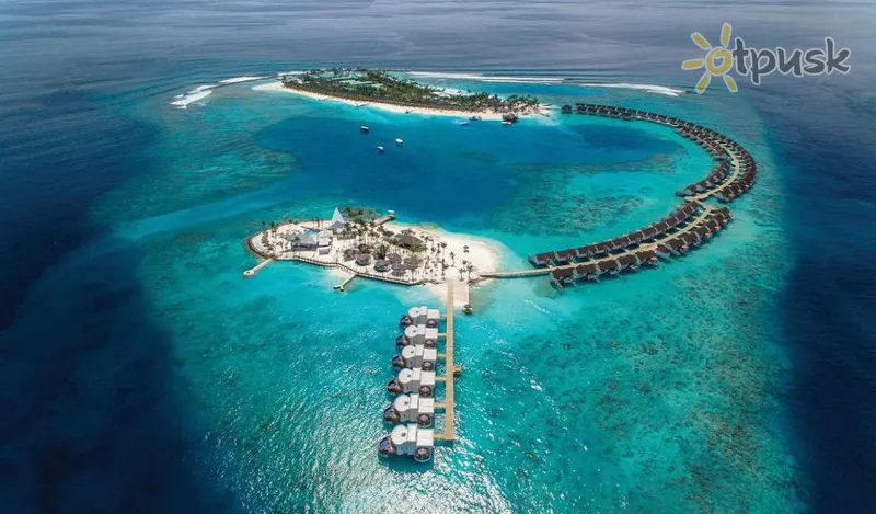 Фото отеля Oblu Select Lobigili 5* Šiaurės Malės atolas Maldyvai išorė ir baseinai