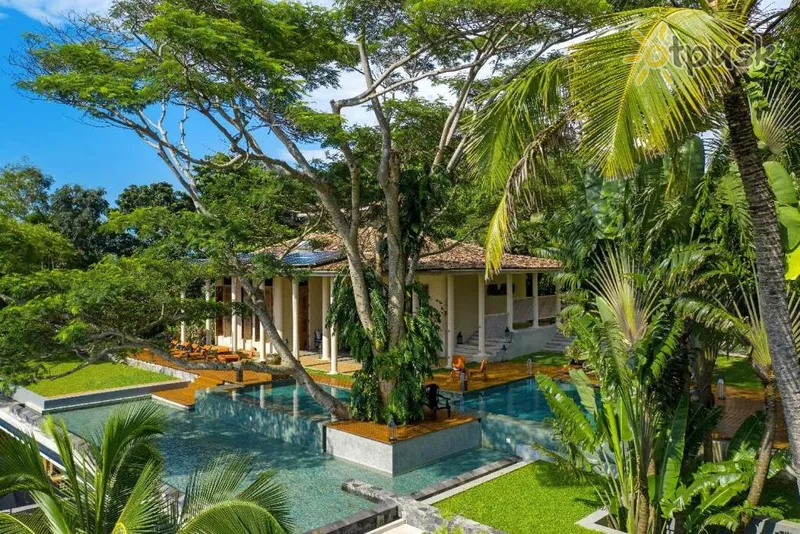 Фото отеля Haritha Villas & Spa 5* Hikaduva Šrilanka ārpuse un baseini