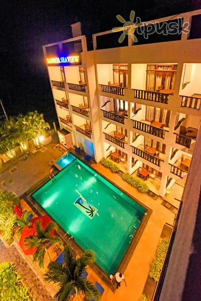 Фото отеля Randiya Sea View Hotel 4* Міріса Шрі Ланка екстер'єр та басейни