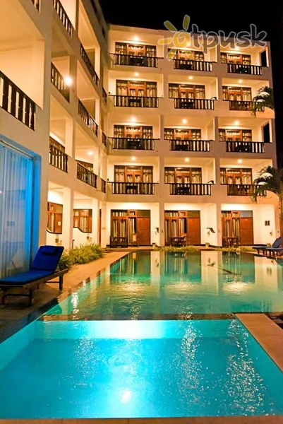 Фото отеля Randiya Sea View Hotel 4* Mirisa Šrilanka ārpuse un baseini