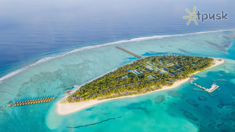 Фото отеля Meeru Island Resort & Spa 5* Північний Мале Атол Мальдіви екстер'єр та басейни