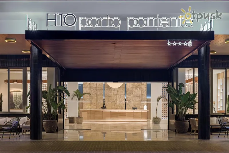 Фото отеля H10 Puerto Poniente 5* Kosta Blanka Ispanija išorė ir baseinai