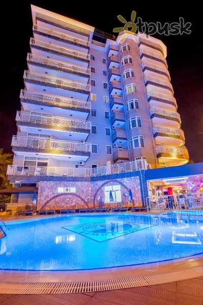 Фото отеля Kleopatra Tower Apart Hotel 3* Алания Турция экстерьер и бассейны