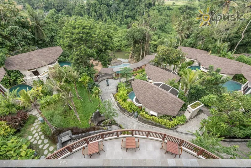 Фото отеля Tanadewa Resort & Spa 5* Ubudas (Balis) Indonezija išorė ir baseinai
