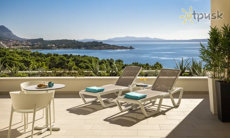 Фото отеля Aminess Khalani Beach Hotel 5* Makarska Horvātija ārpuse un baseini