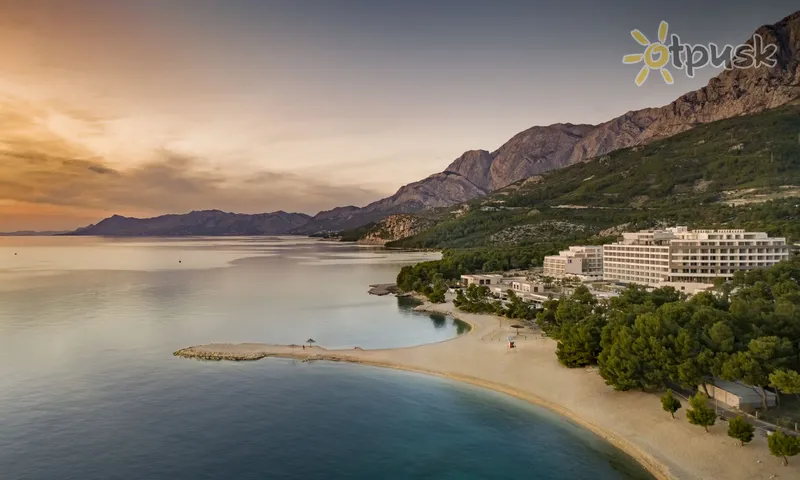 Фото отеля Aminess Khalani Beach Hotel 5* Makarska Kroatija išorė ir baseinai