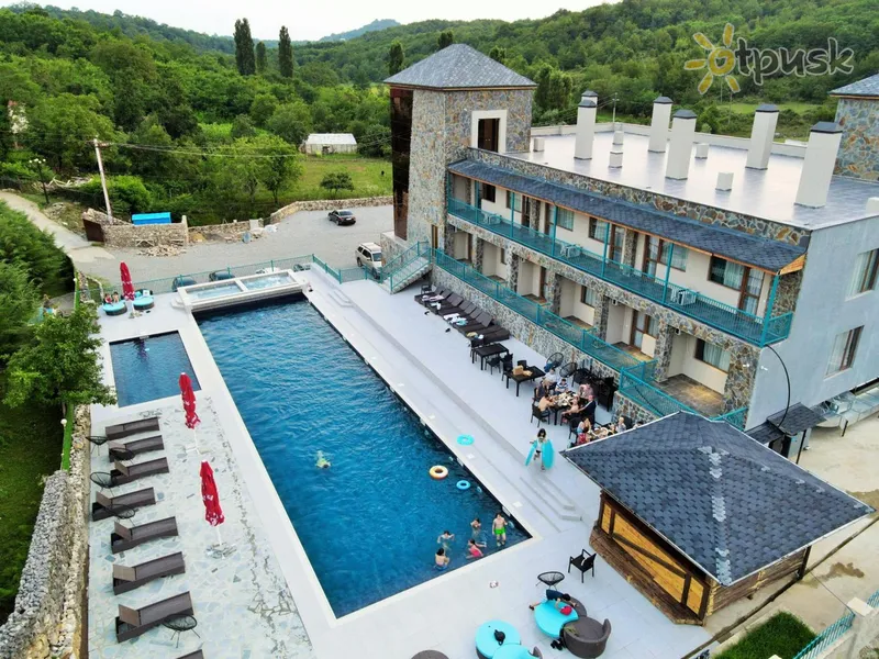 Фото отеля Tskaltubo Epic Hotel & Spa 4* Kutaisis Gruzija išorė ir baseinai