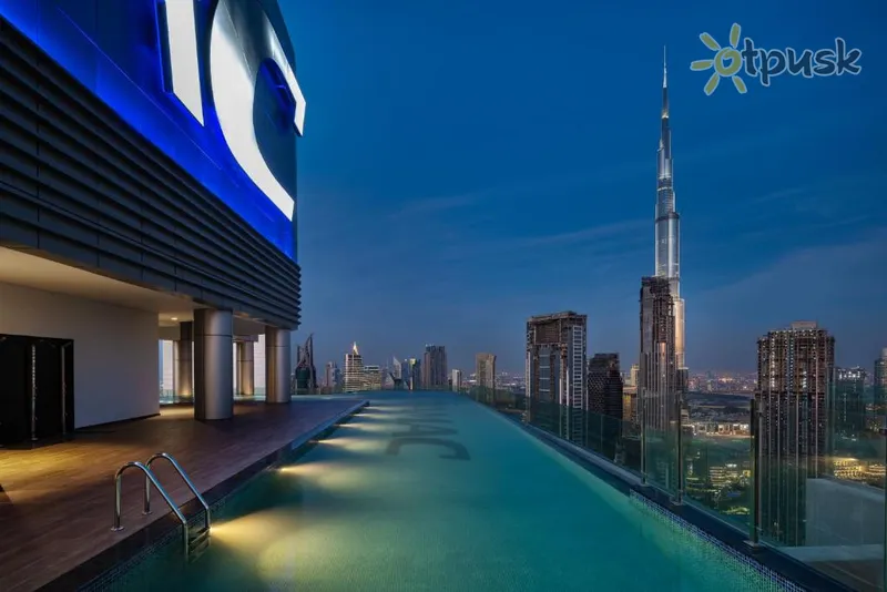 Фото отеля Paramount Hotel Midtown 5* Dubajus JAE išorė ir baseinai