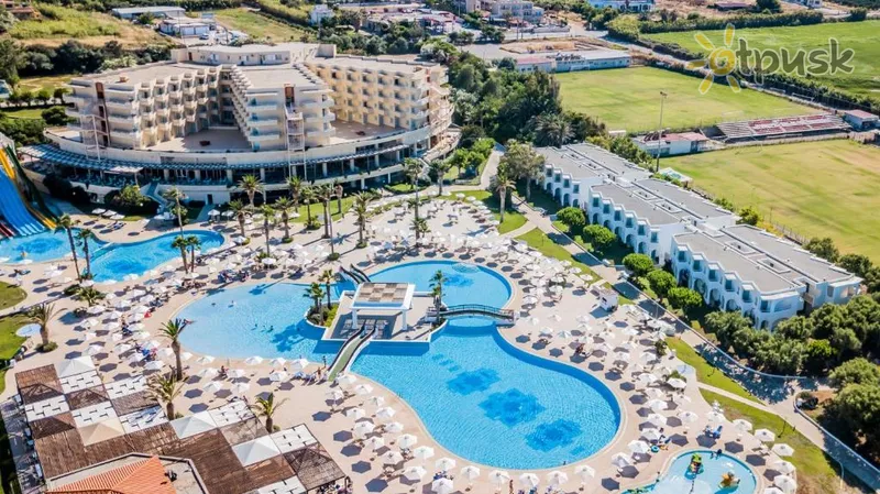 Фото отеля Creta Princess Aquapark & Spa 4* о. Крит – Ханья Греция экстерьер и бассейны